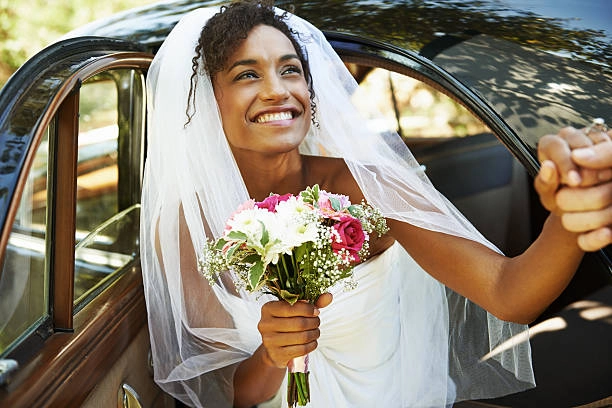 image femme mariage chauffeur